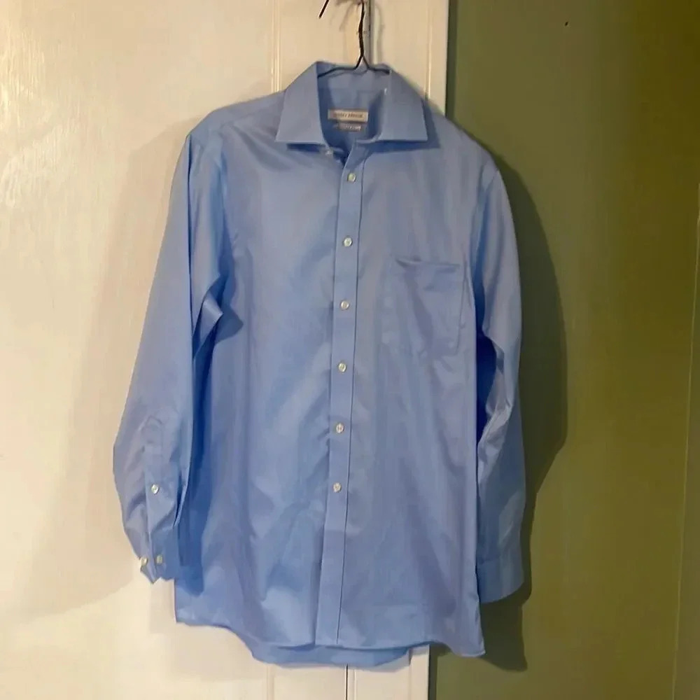 Mens dress shirt Joseph Abboud blue NWOT
